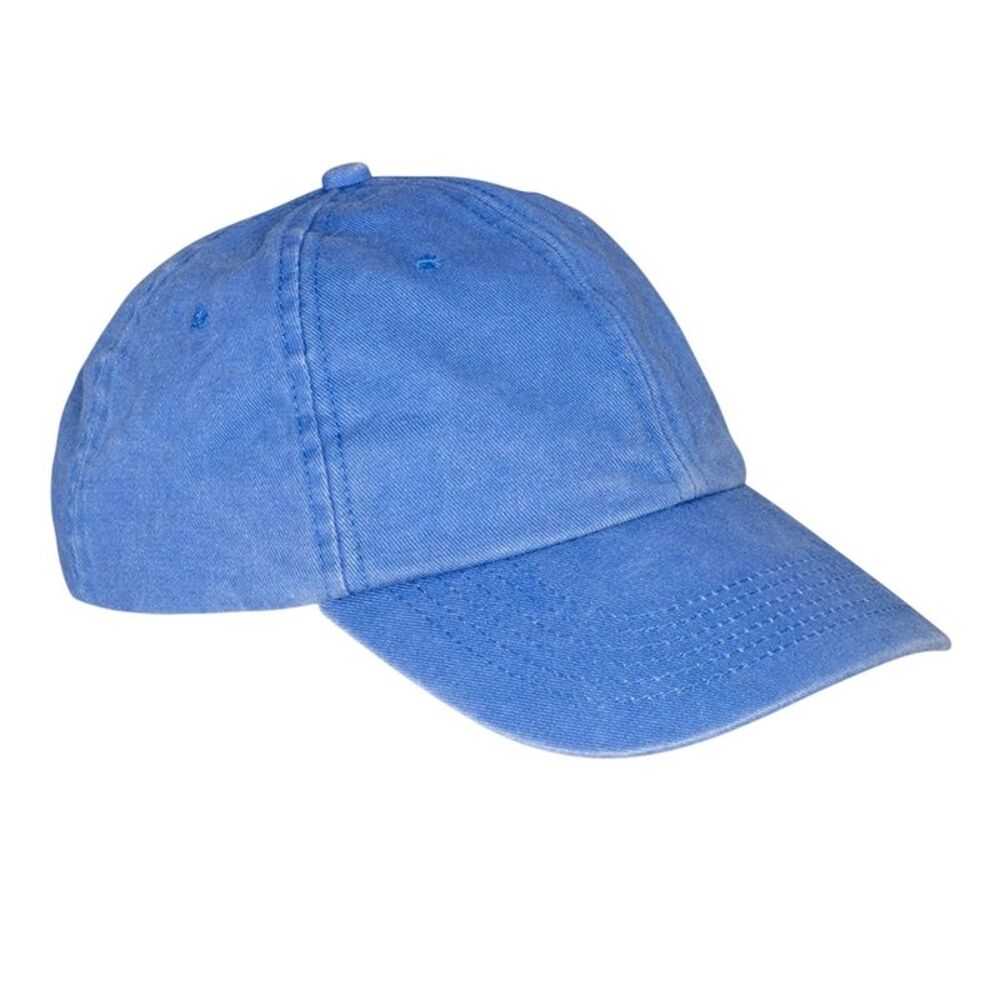Result Headwear Core Cotton Baseball Cap / Vintage Royal Blue
